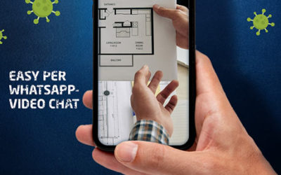 Ab sofort Online-Wohnungsbesichtigungen