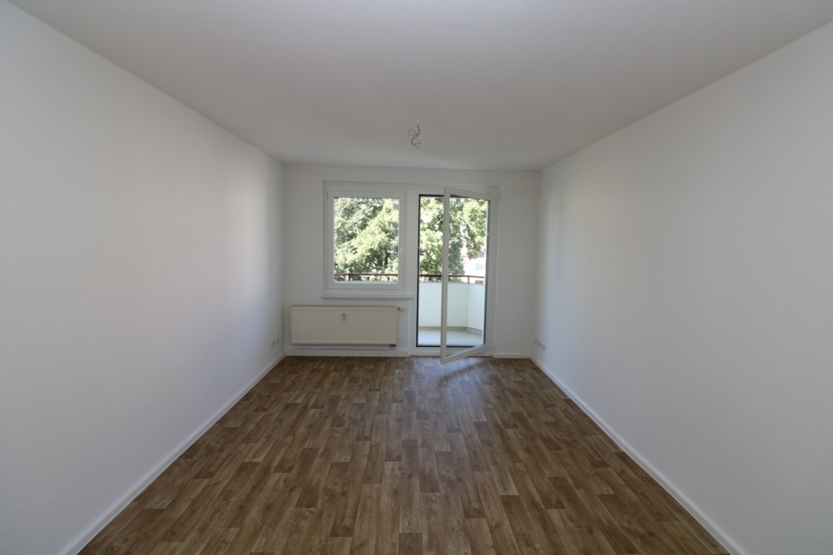 Freiberg sucht den Duschstar...neu sanierte 3-RW mit ebenerdiger Dusche & Balkon!!! - Beispiel Wohnzimmer