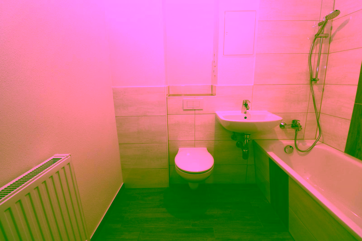 Vorsicht heiße Töpfe…3-RW mit Einbauküche & Wanne!!! - Beispiel Bad