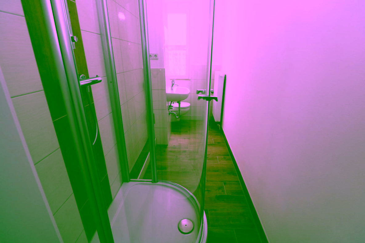Beispiel Bad mit Dusche