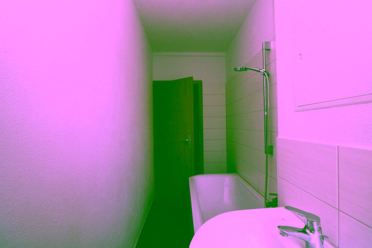 Familienwohnung sucht Nachwuchs...4-RW mit Wanne & Balkon!!! - Beispiel Bad