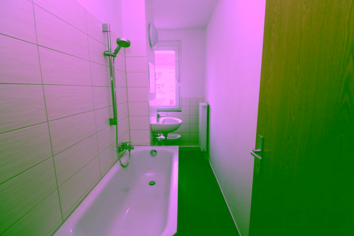 Familienwohnung sucht Nachwuchs...4-RW mit Wanne & Balkon!!! - Beispiel Bad