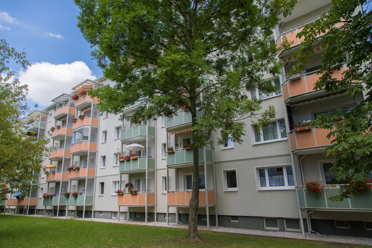 We are family - große 4RW mit Balkon - Außenansicht