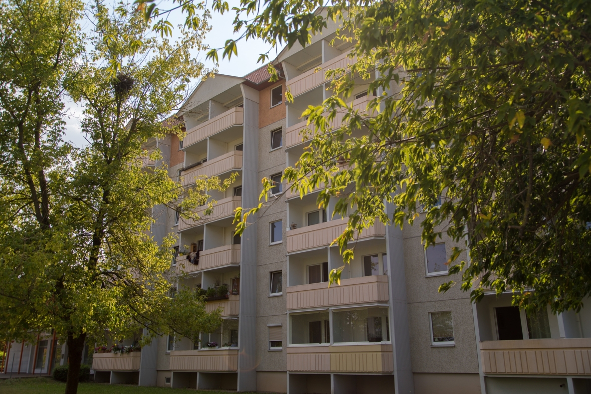 In meiner Badewanne bin ich der Kapitän...neu sanierte 3-RW mit Wanne u. Balkon!!! - Außenansicht