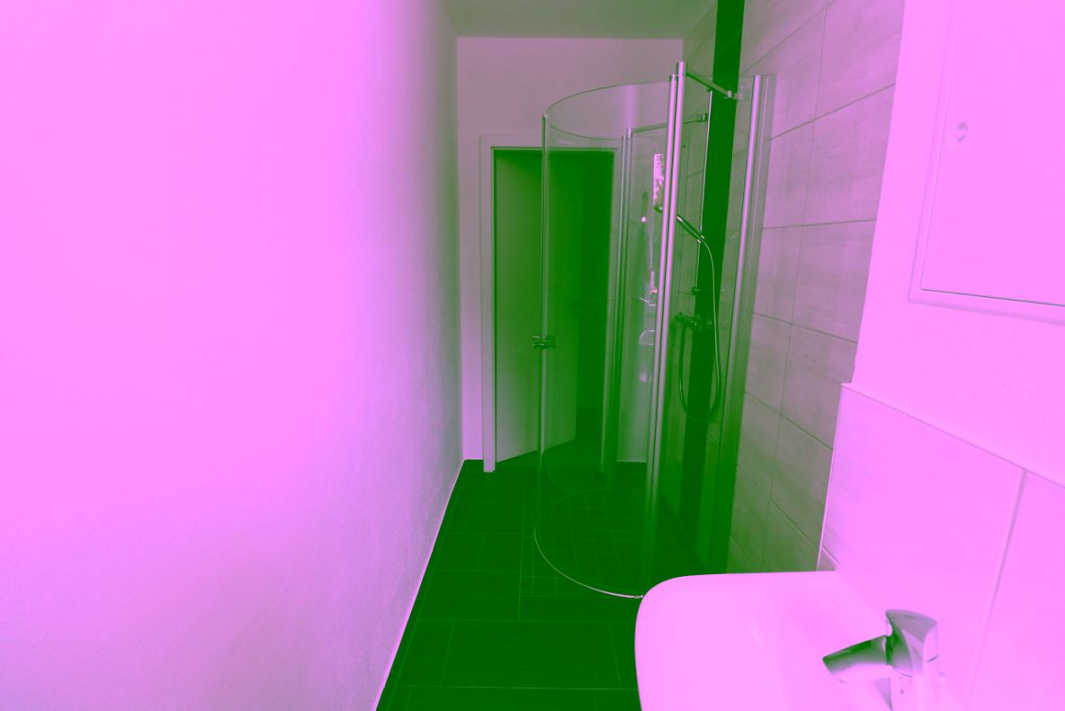 Beispiel Bad mit Dusche