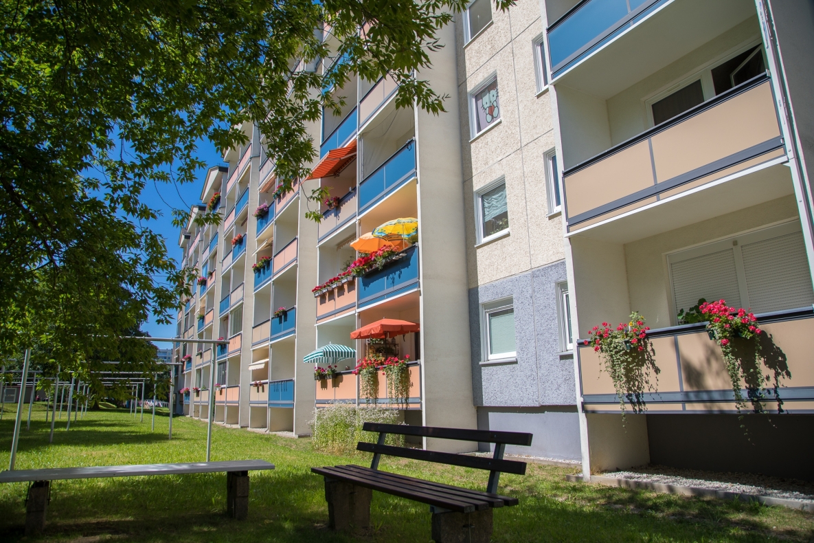 Da lacht das Sparschwein...günstige 3-RW mit Wanne u. Balkon!!! - Außenansicht