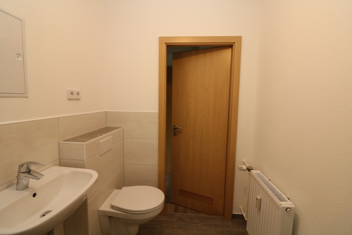 Top die Dusche gilt…EG-Wohnung mit bodengleicher Dusche & Balkon!!! - Beispiel Bad mit Dusche