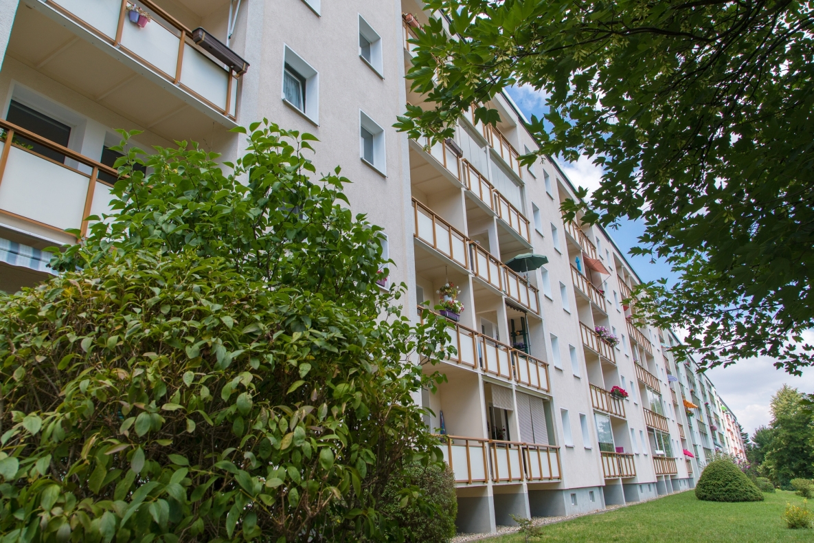 Hulapalu...greif einfach zu...moderne 3-RW mit Wanne u. Balkon!!! - Außenansicht