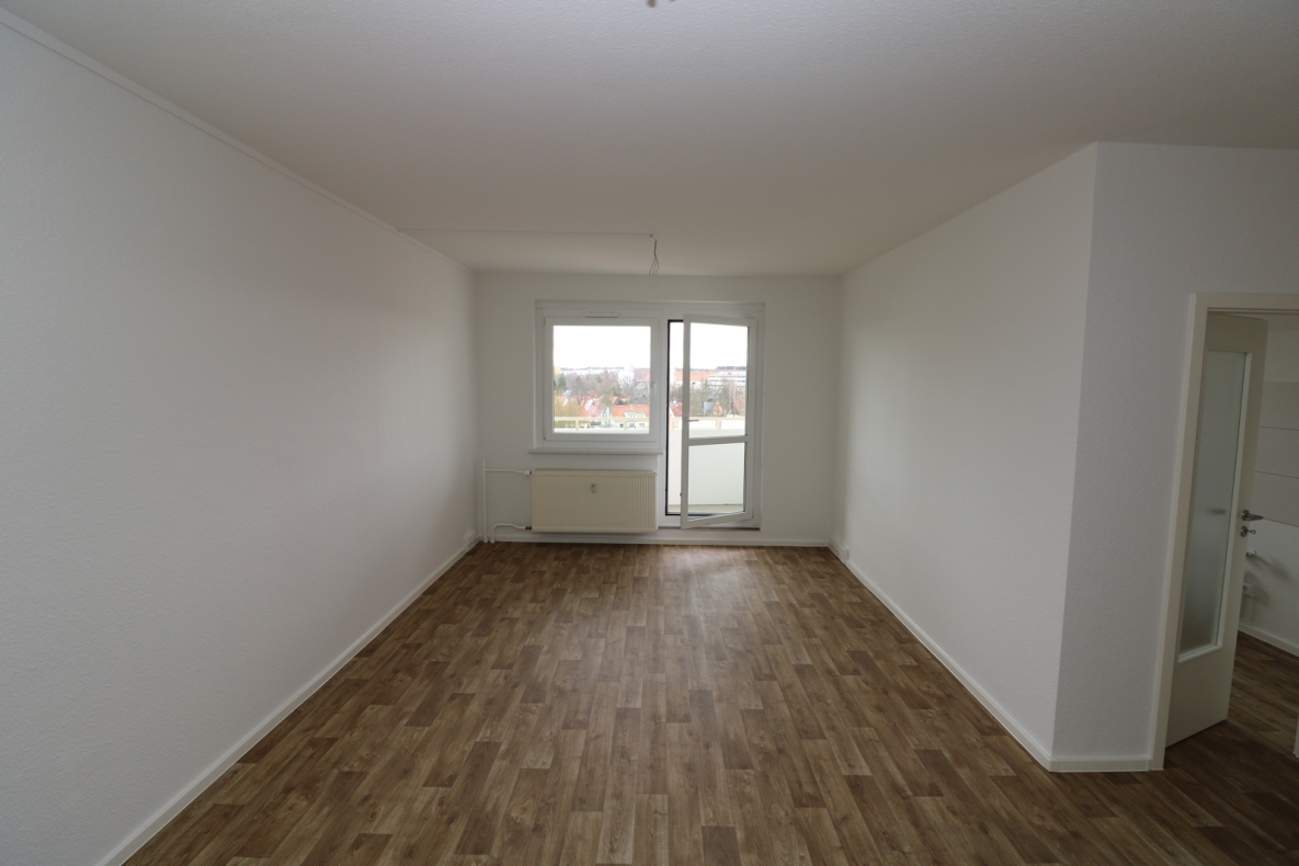 Eine neue Wohnung ist wie ein neues Leben…neu sanierte 2-RW mit Dusche u. Balkon!!! - Beispiel Wohnzimmer