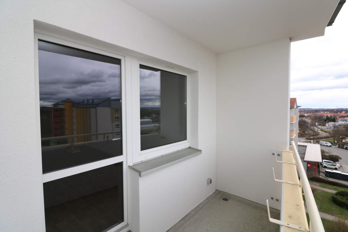 Eine neue Wohnung ist wie ein neues Leben…neu sanierte 2-RW mit Dusche u. Balkon!!! - Beispiel Balkon