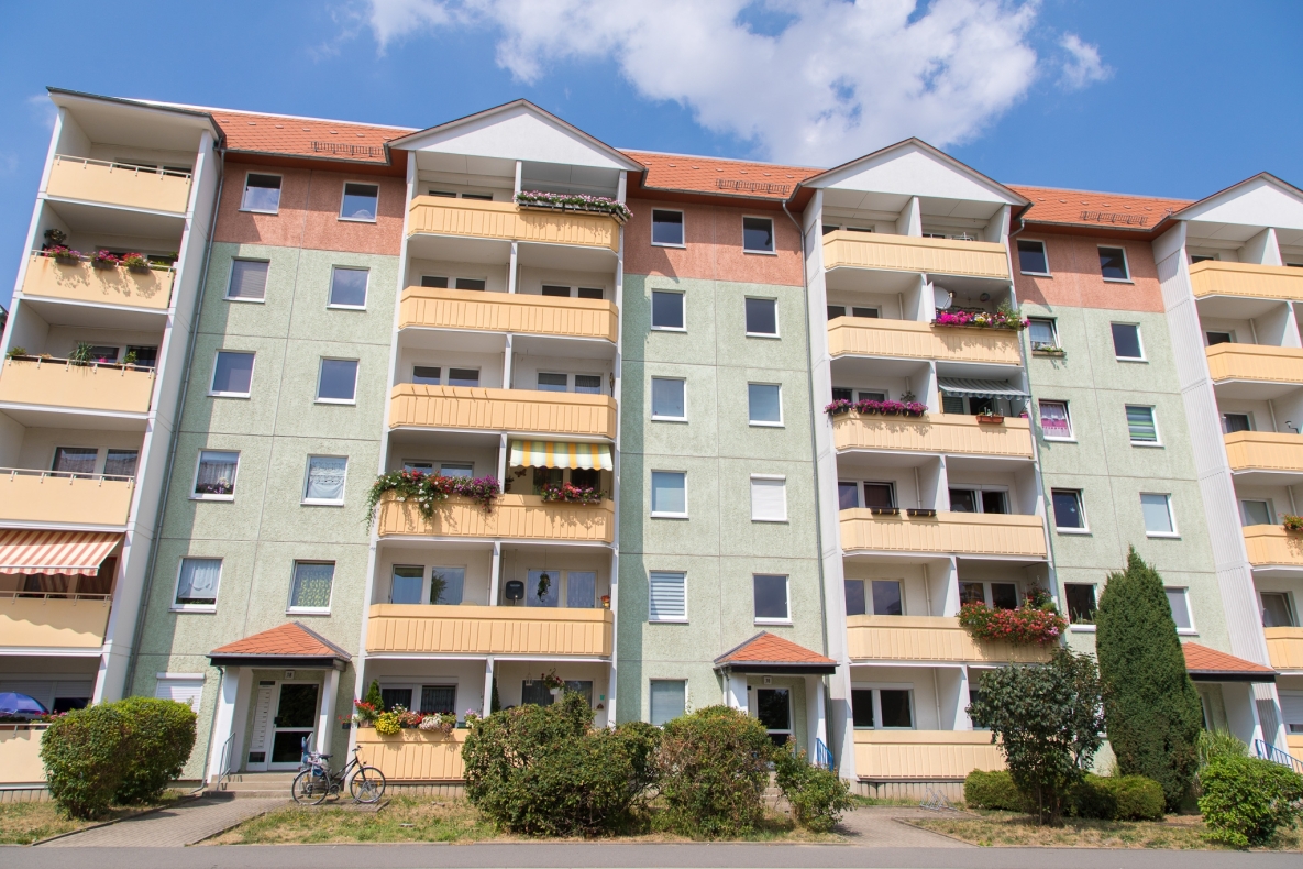 Eine neue Wohnung ist wie ein neues Leben…neu sanierte 2-RW mit Dusche u. Balkon!!! - Außenansicht
