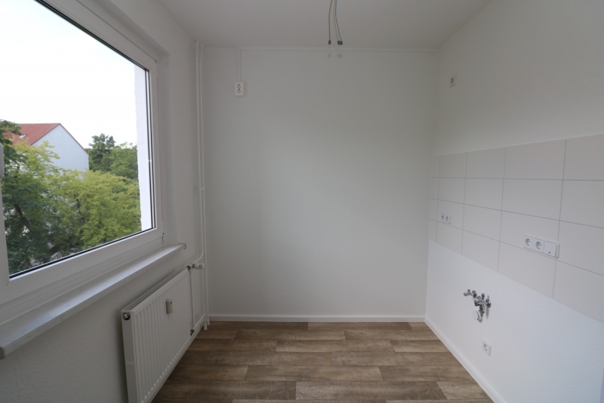 Single-Wohnung sucht Tanzpartner...neu sanierte 1-RW mit Dusche & Balkon!!! - Beispiel Küche