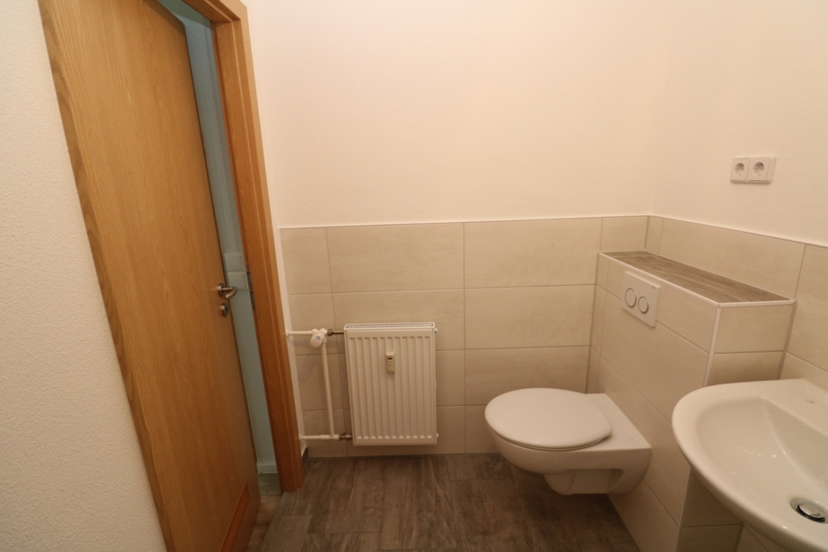 Single-Wohnung sucht Tanzpartner...neu sanierte 1-RW mit Dusche & Balkon!!! - Beispiel Bad mit Dusche