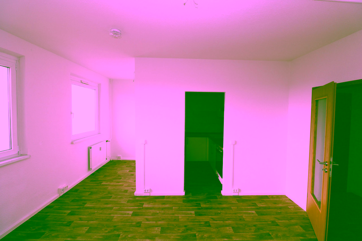 Das alles und noch viel mehr! - 1RW mit Einbauküche, Balkon, Dusche + Aufzug - Beispiel Wohnbereich