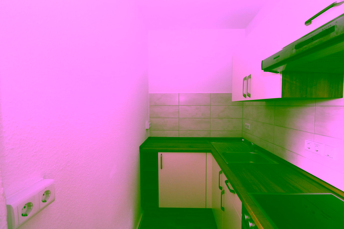 Das alles und noch viel mehr! - 1RW mit Einbauküche, Balkon, Dusche + Aufzug - Beispiel EBK