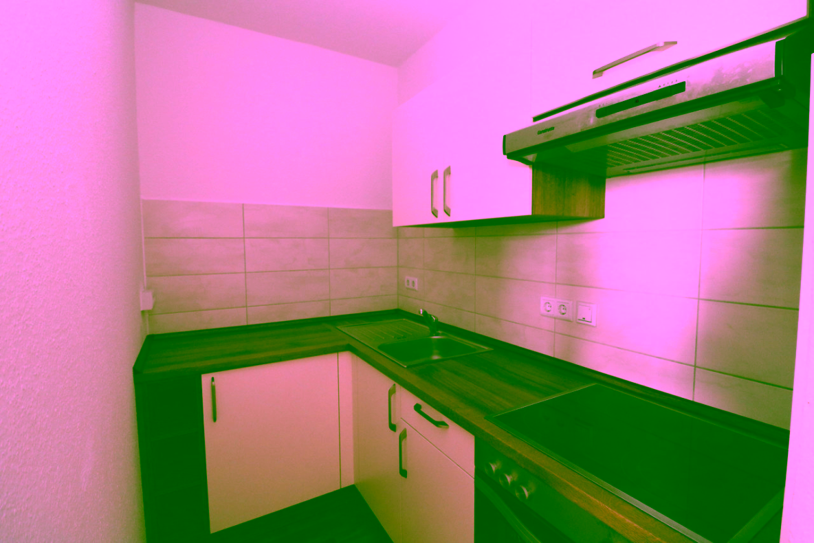 Das alles und noch viel mehr! - 1RW mit Einbauküche, Balkon, Dusche + Aufzug - Beispiel EBK