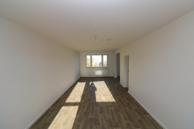 Wer´s GROß mag***Neu sanierte Etagenwohnung mit Wanne, Dusche & 2 Balkonen!!! - Wohnzimmer