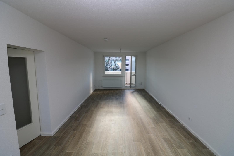 Wer´s GROß mag***Neu sanierte Etagenwohnung mit Wanne, Dusche & 2 Balkonen!!! - Wohnzimmer