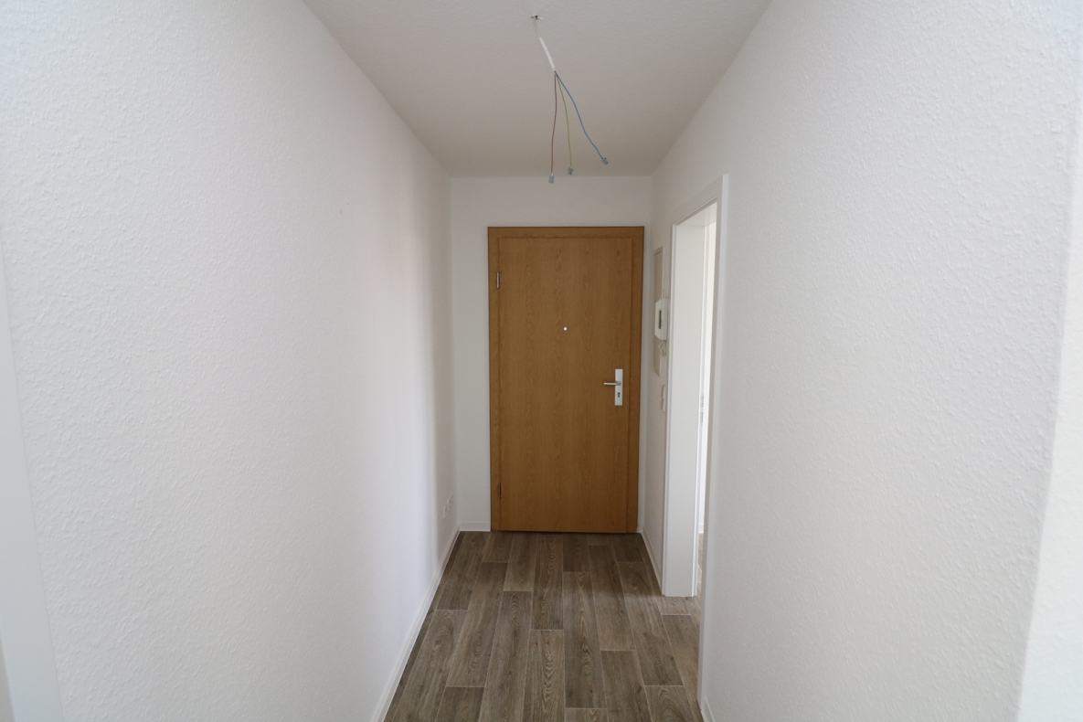 Jackpot! Modernisierte 2RW mit bodentiefer Dusche und XXL Balkon! - Beispiel Flur
