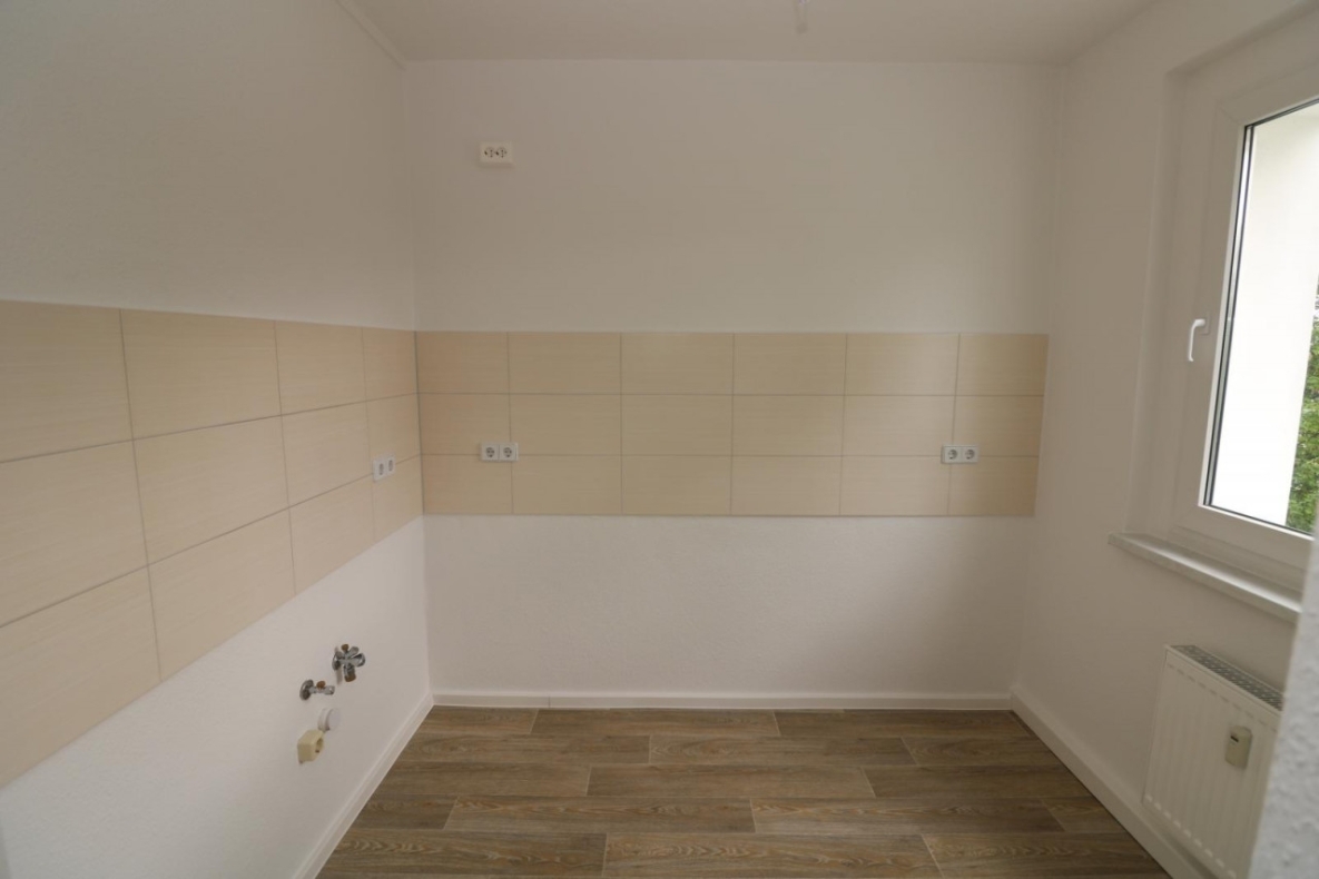 Auf die Plätze…fertig…mieten!!! 3-RW mit Wanne & Balkon... - Beispiel Küche
