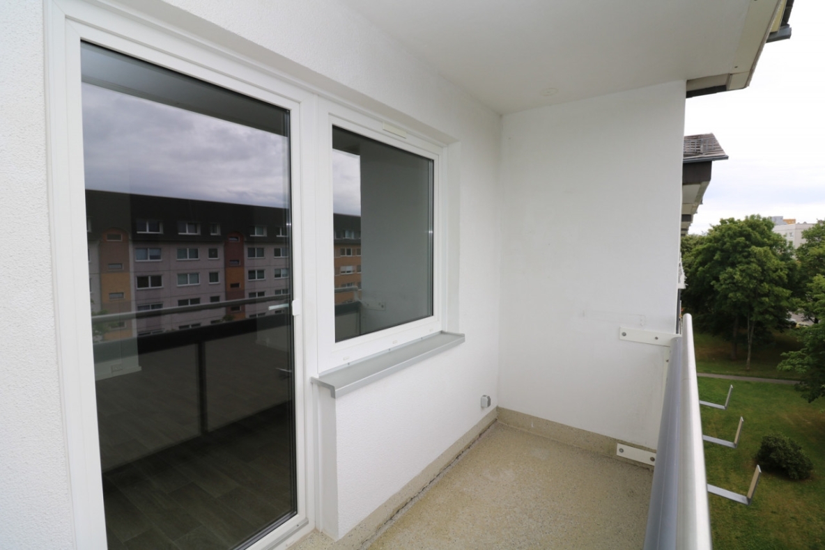 4-Raum-Erdgeschosswohnung mit bodengleicher Dusche & Balkon...einfacher gehts nicht!!! - Beispiel Balkon