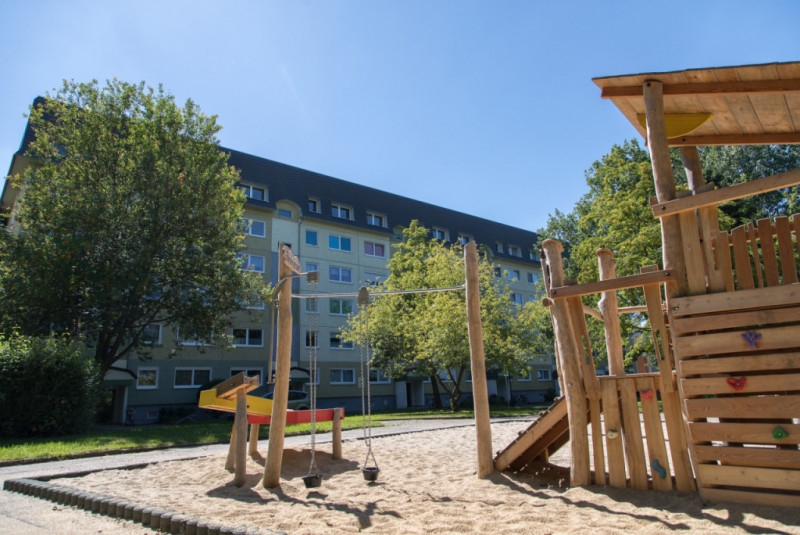 4-Raum-Erdgeschosswohnung mit bodengleicher Dusche & Balkon...einfacher gehts nicht!!! - Detailansicht