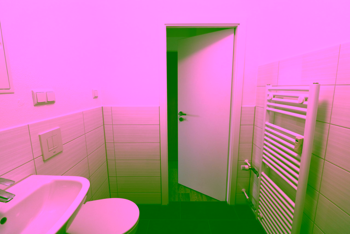 Komm und schwing den Kochlöffel-Einbauküche vorhanden - Beispiel Bad mit Wanne