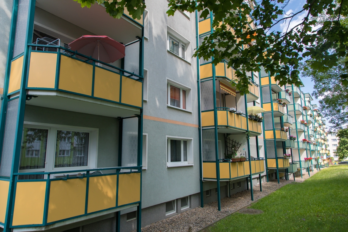 *Frühlingsgefühle* Modernisierte 3RW inkl. Balkon - Außenansicht