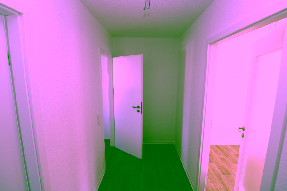 Jackpot! Gemütliche 2RW mit Dusche und Balkon im EG! - Flur