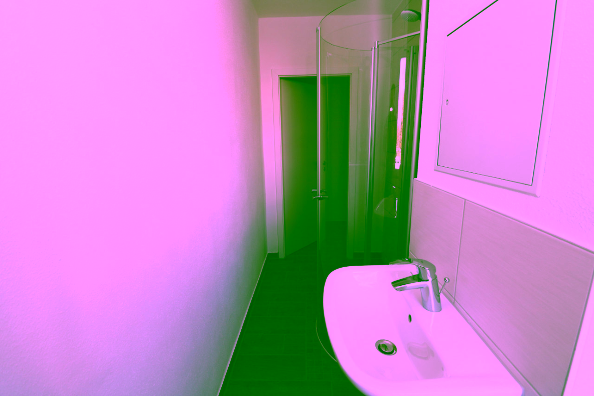 Jackpot! Gemütliche 2RW mit Dusche und Balkon im EG! - Bad mit Dusche