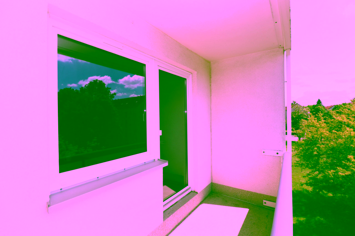 Copilot gesucht…tolle 1-RW mit Dusche & Balkon!!! - Balkon