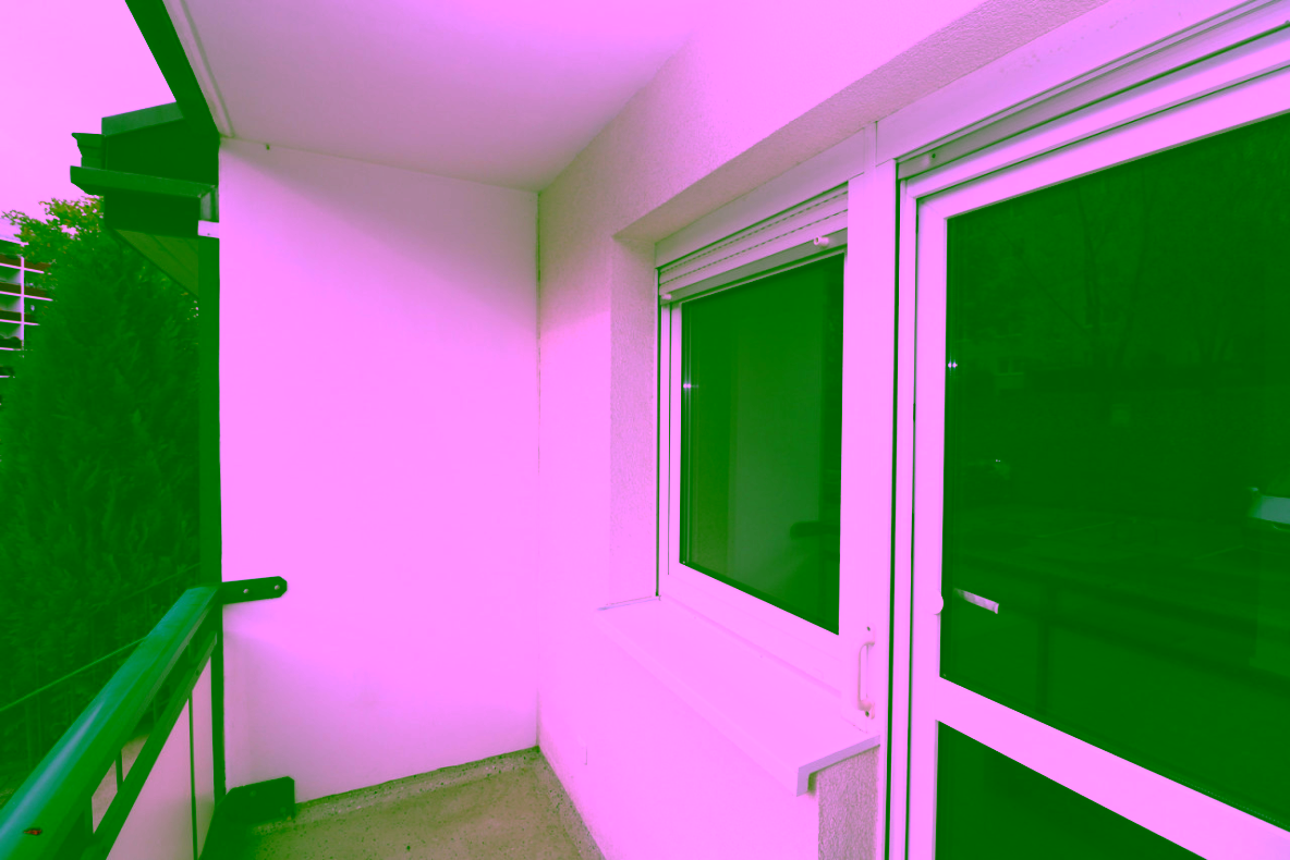 Unter-der-Dusche-Sänger gesucht - gemütliche 3RW mit Dusche und Balkon - Beispiel Balkon