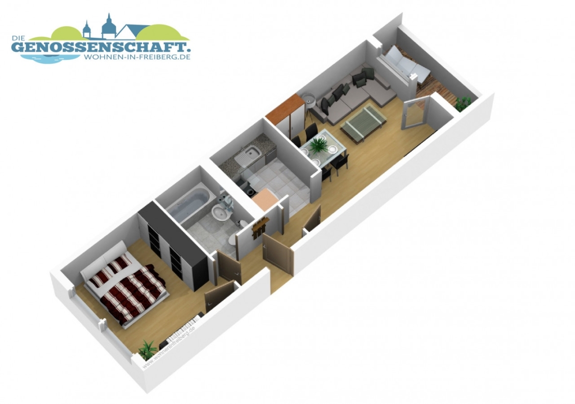 Kurzexposé 319/620/101 - Grundriss