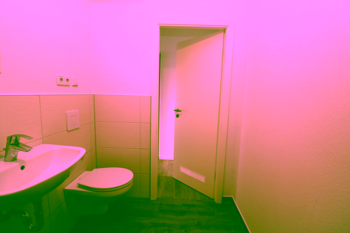 EG-Wohnung mit bodengleicher Dusche & Balkon...da freuen sich nicht nur die Umzugshelfer! - Bad mit Dusche