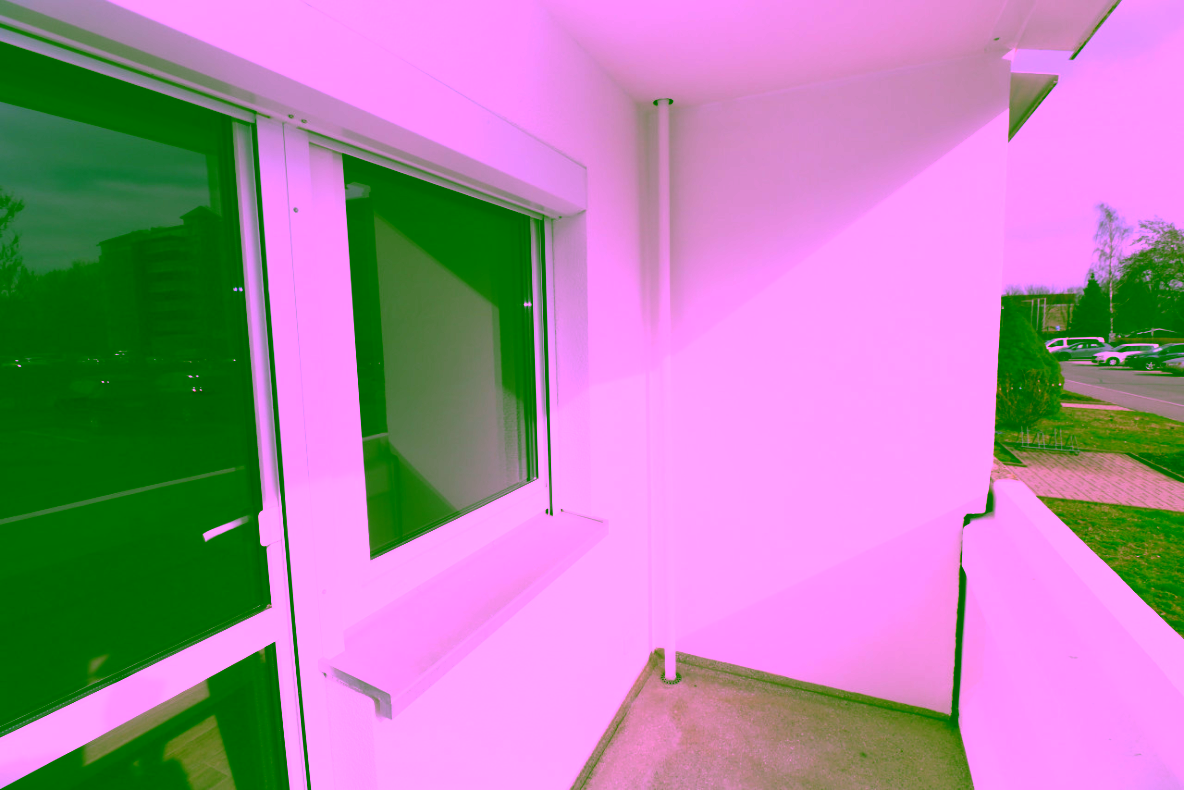 EG-Wohnung mit bodengleicher Dusche & Balkon...da freuen sich nicht nur die Umzugshelfer! - Balkon
