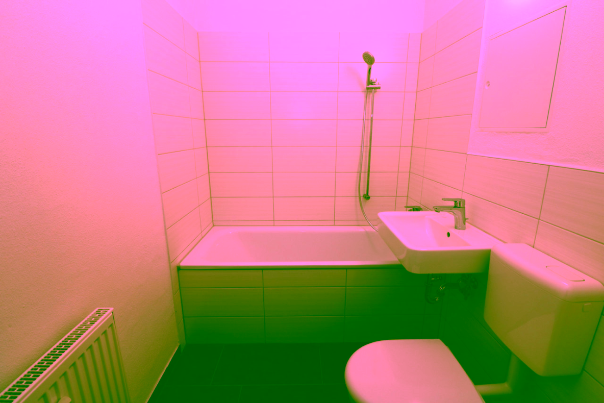 Für Sparfüchse...günstige 3-RW mit Wanne & Balkon!!! - Beispiel Bad mit Wanne